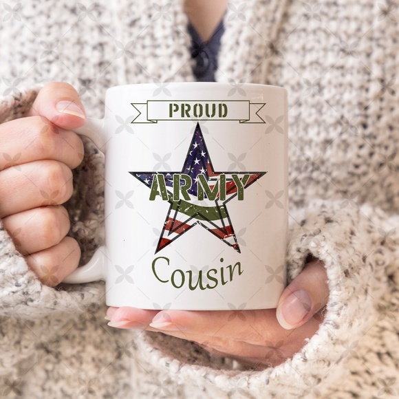 Proud Army Cousin Mug - Picture 1 of 1